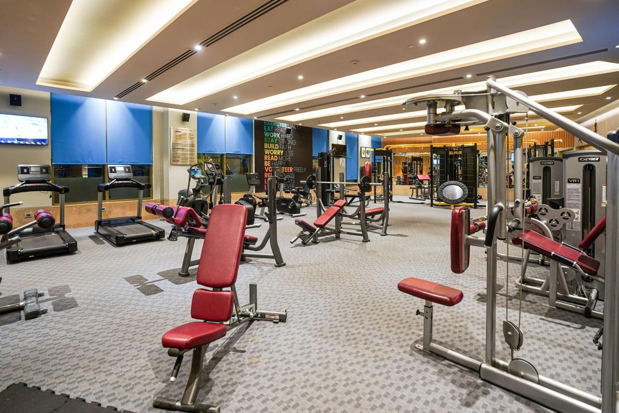 阿姆利则丽笙酒店 外观 照片 The gym at the hotel