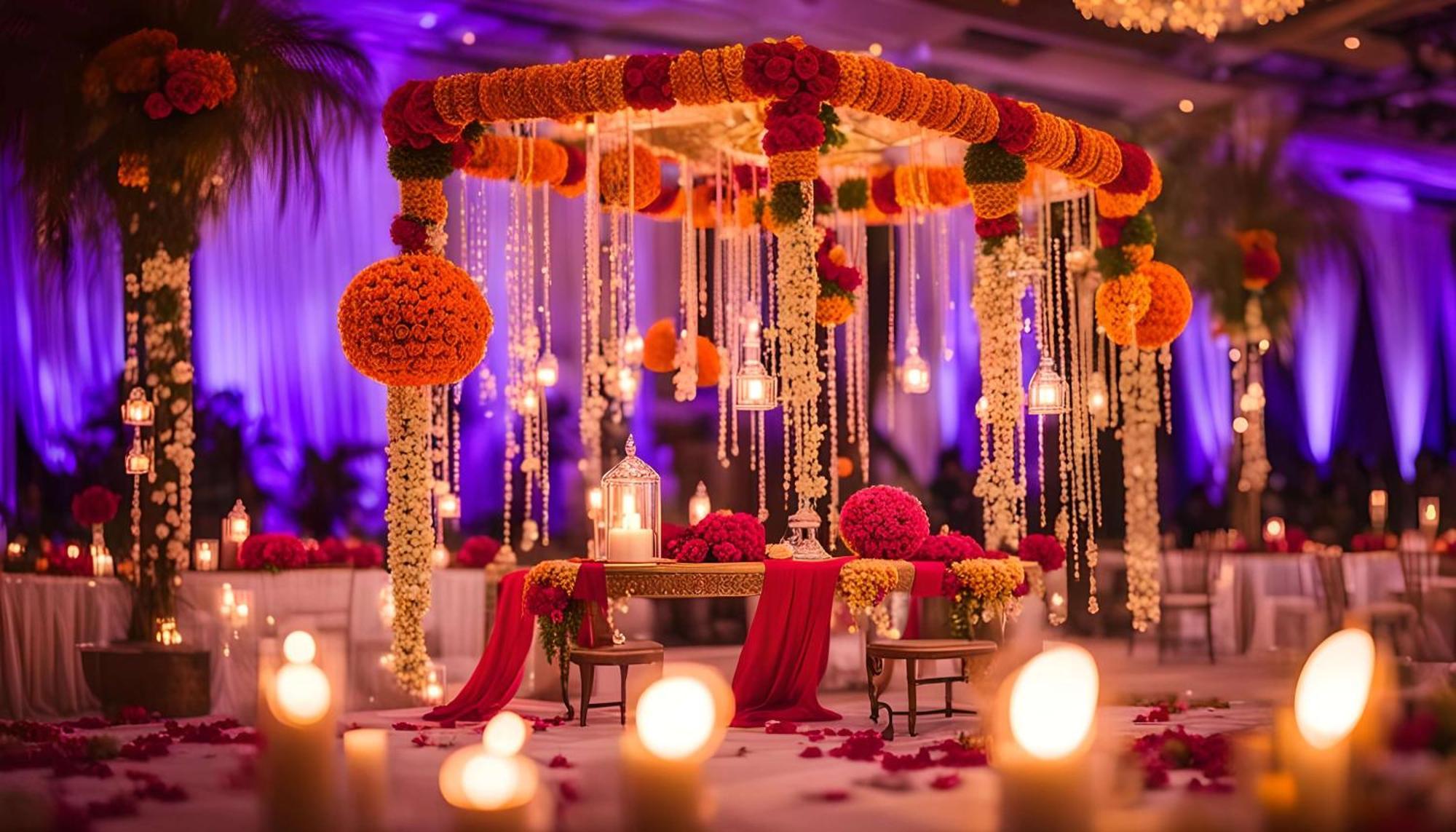 阿姆利则丽笙酒店 外观 照片 A mandap decorated with flowers
