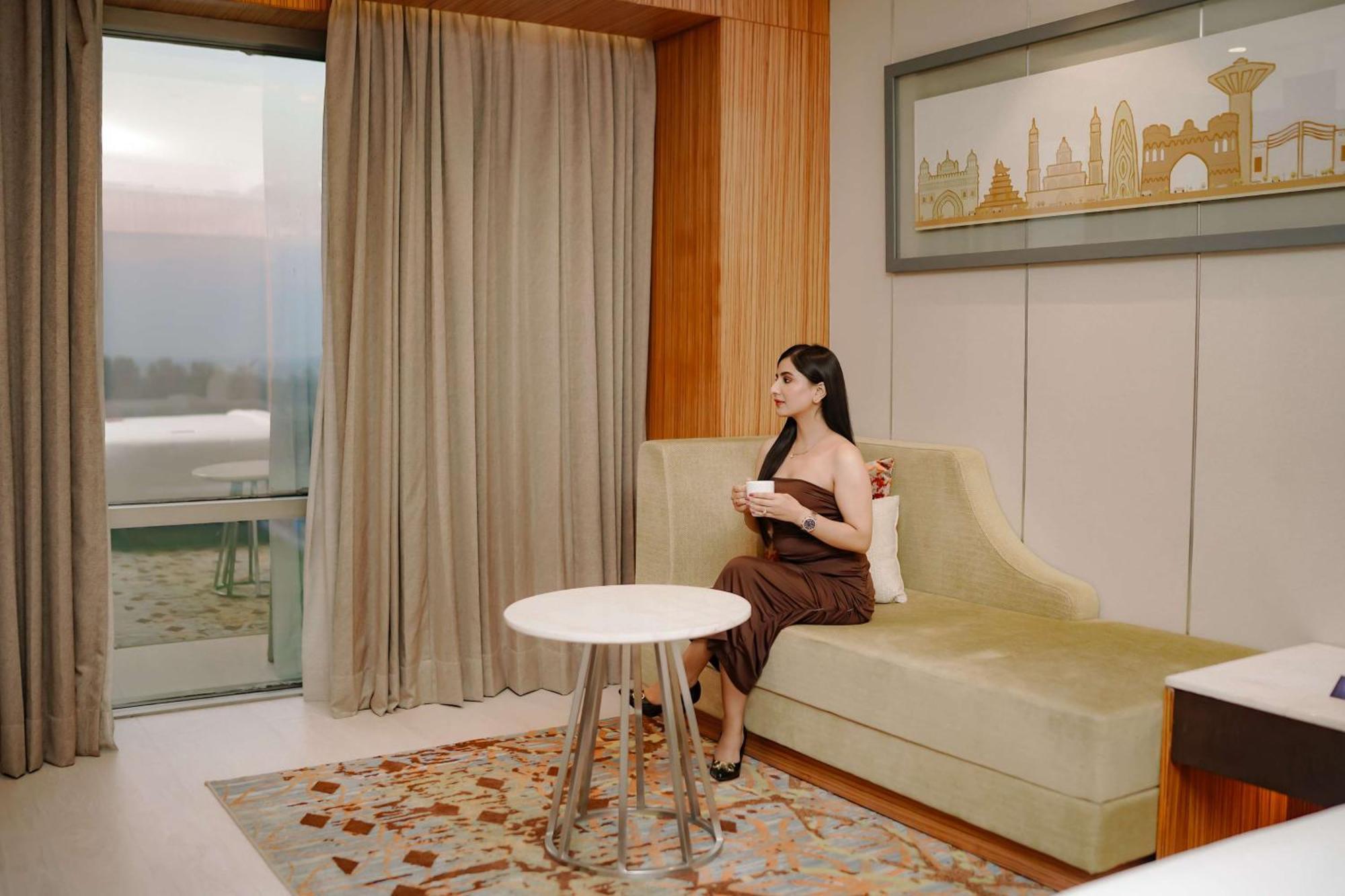 阿姆利则丽笙酒店 外观 照片 A room at the hotel